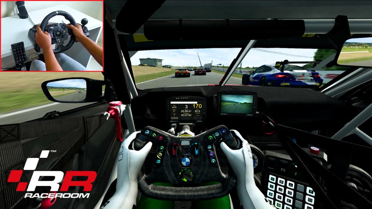 RACEROOM | Bathurst circuit (Mount Panorama) with a BMW M4 GT3 | Logitech G920