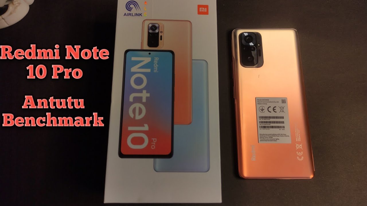 Xiaomi Redmi Note 10 Pro Antutu Benchmark Test #Shorts