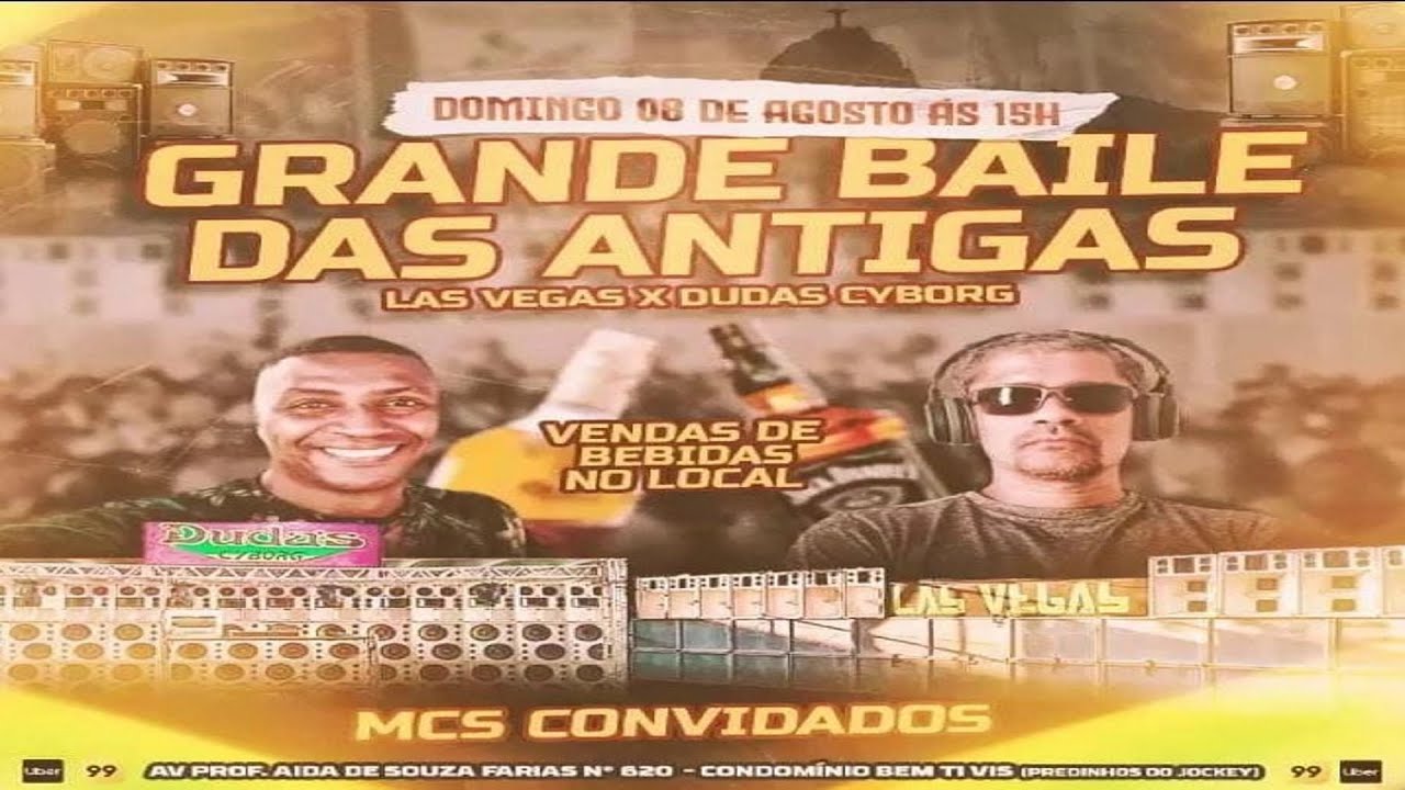 Baile das Antigas - DJ Anderson e Equipe Duda's - Predinhos do Jóquei