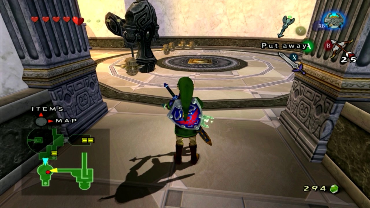 Zelda Twilight Princess - Funny 60fps Collision and Shadow Mishap