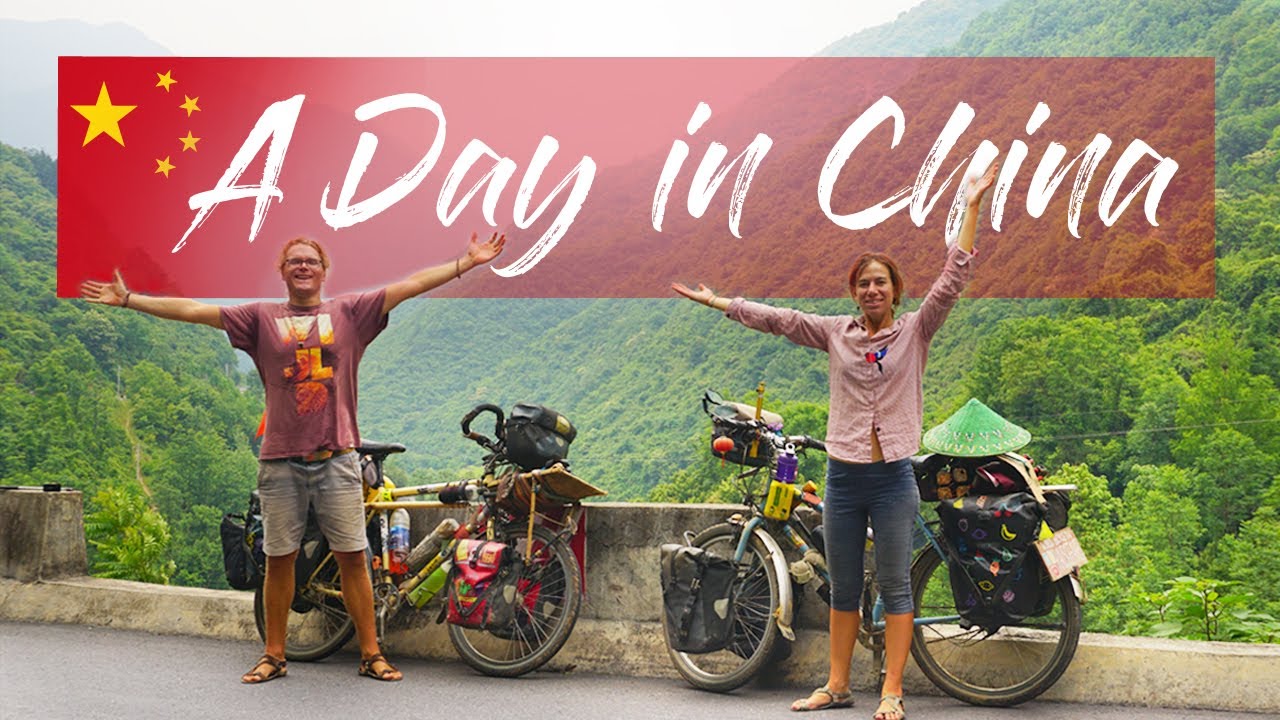 Ein Tag auf unserer Fahrradweltreise - SO ist China im Jahr 2019!