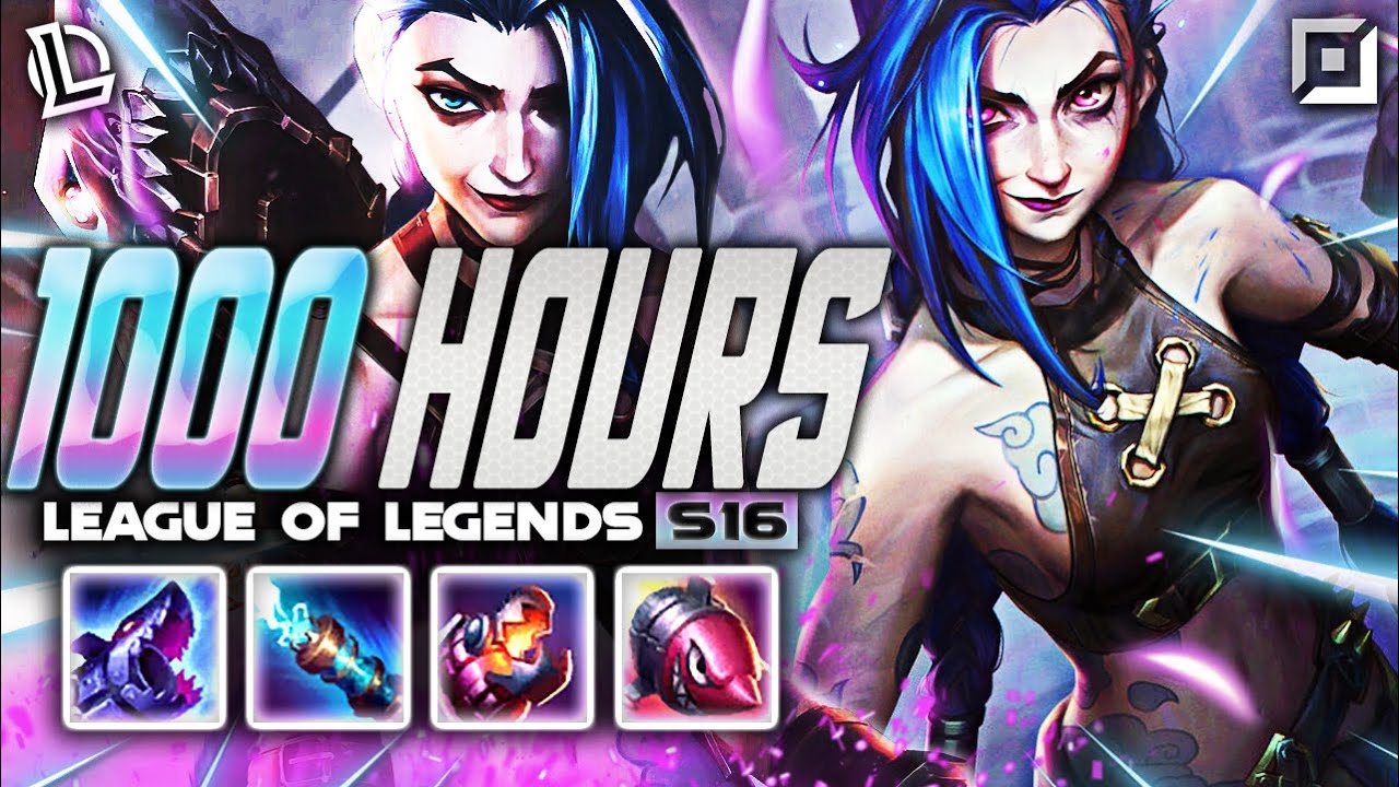 JINX MONTAGE #60 - 1000 HOURS | Ez LoL Plays