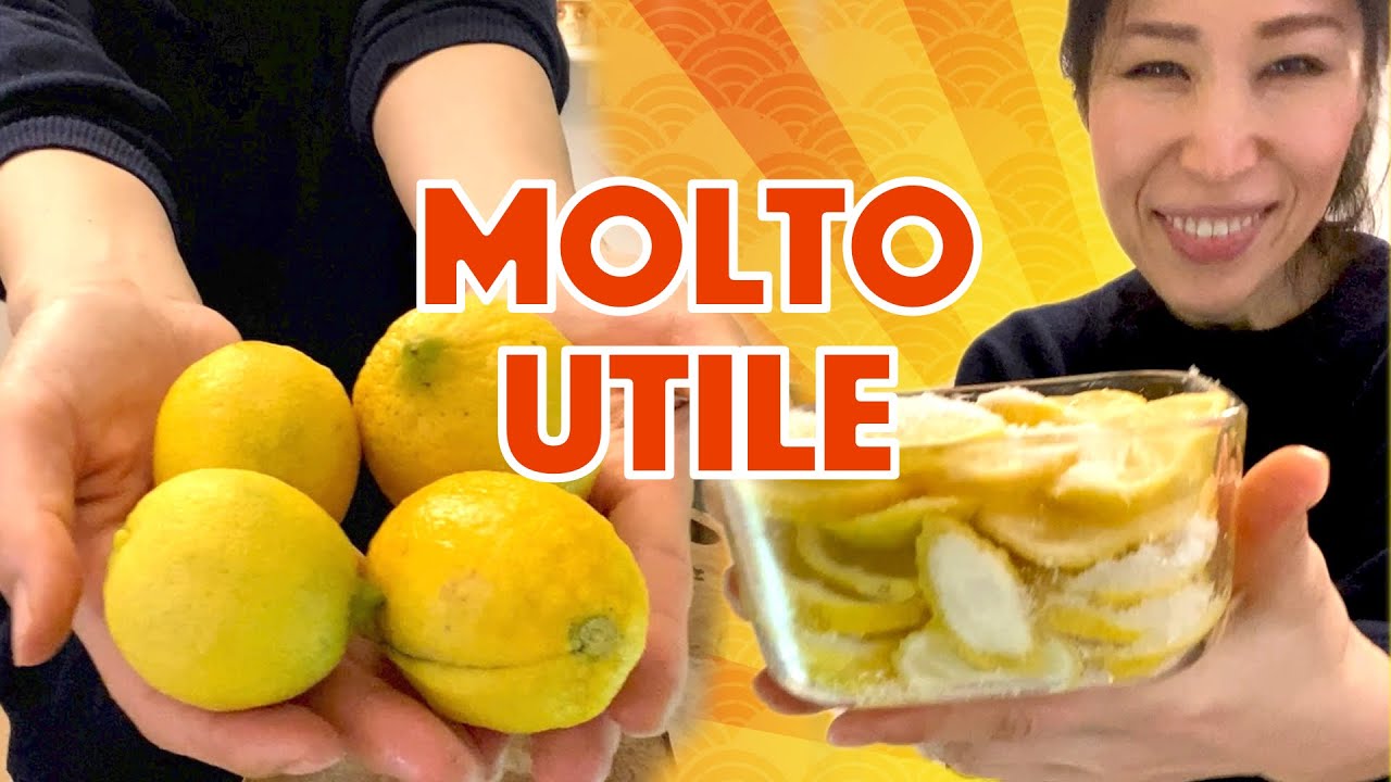 Limone sotto sale alla Mamma giapponese