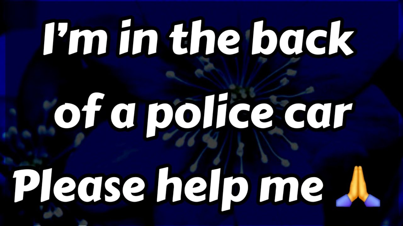 I’m in the back of a police car. Please help me 🙏 😌😔😞😓😥😢 || Dm to Df Love ❤️😍 #loveletter 