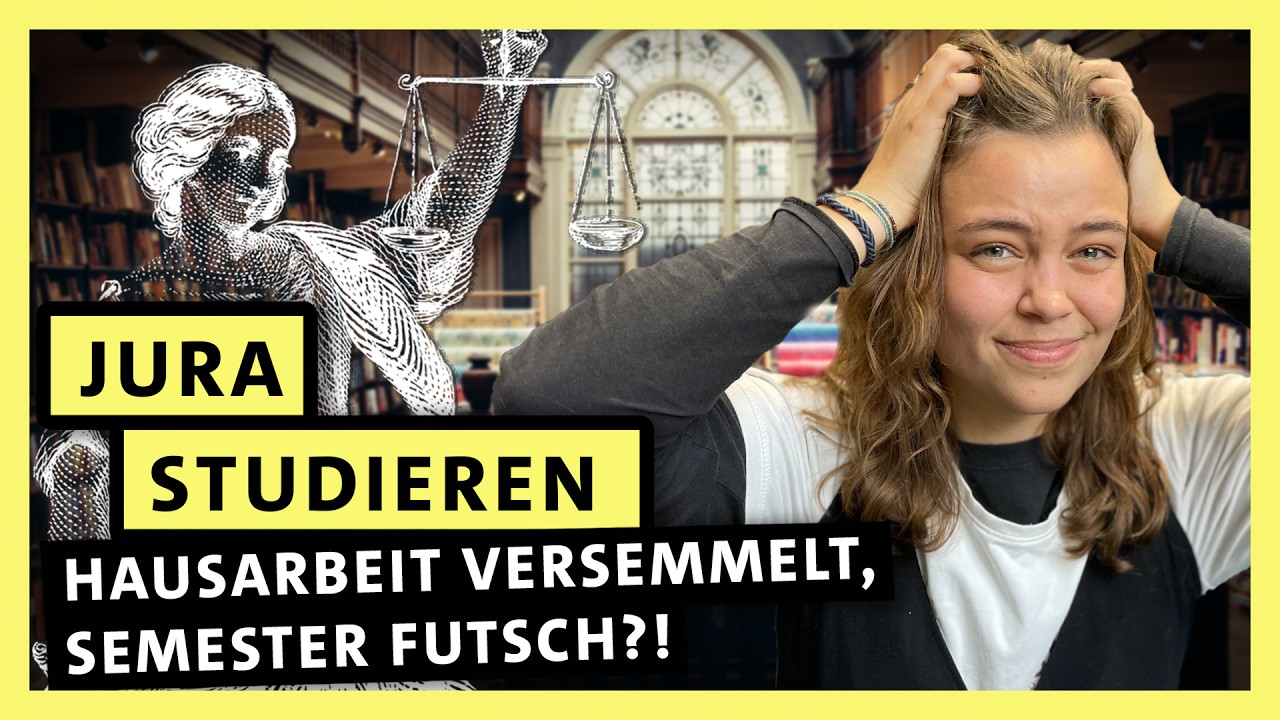Stressfaktor Rechtswissenschaft: Wie hart ist das Jura-Studium wirklich?