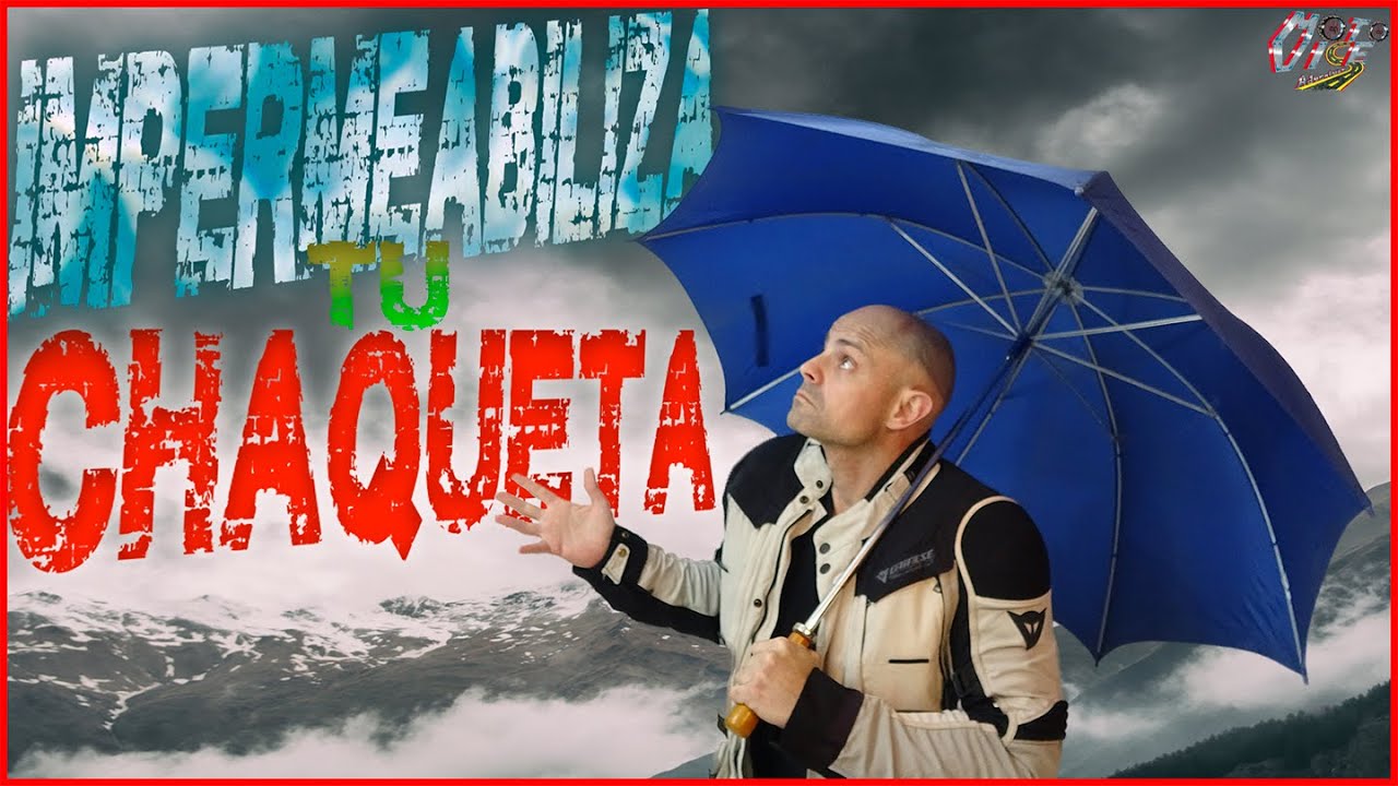 Impermeabilizar CHAQUETA DE MOTO de cordura. Tu chaqueta de moto con GORE-TEX como nueva  ✌😃‼