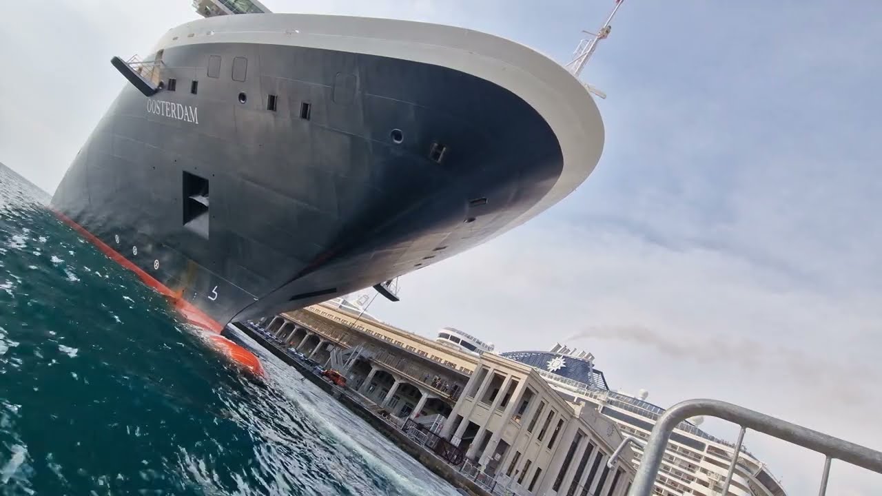 Ms Oosterdam Cruise Ship Horn Sound Holland America Line 23/06/2023 5:00pm