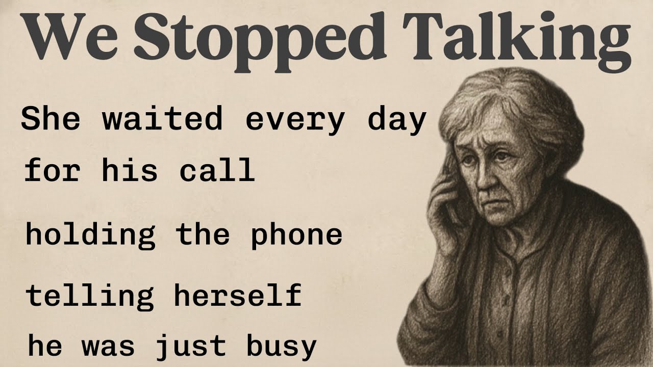 We Stopped Talking 