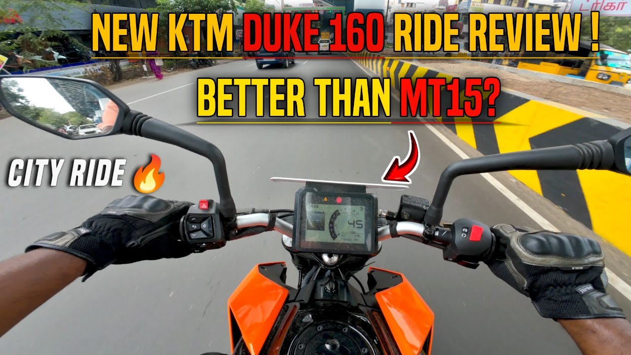 New Ktm duke 160 City Ride Review😱In Tamil 2025 | Mileage,Handling,Heat🔥|Everything you need to know