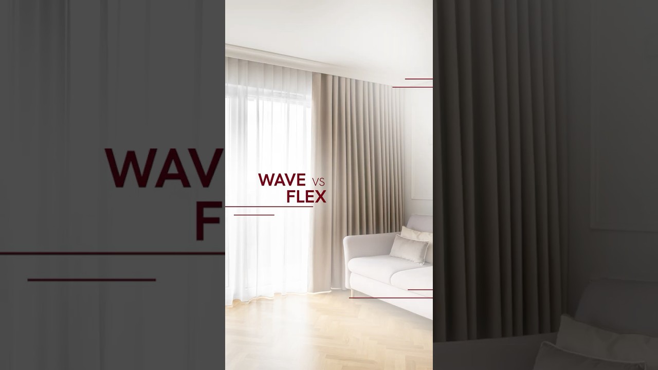 Flex vs Wave, kt&oacute;ry system wybrać do swoich zasłon?
