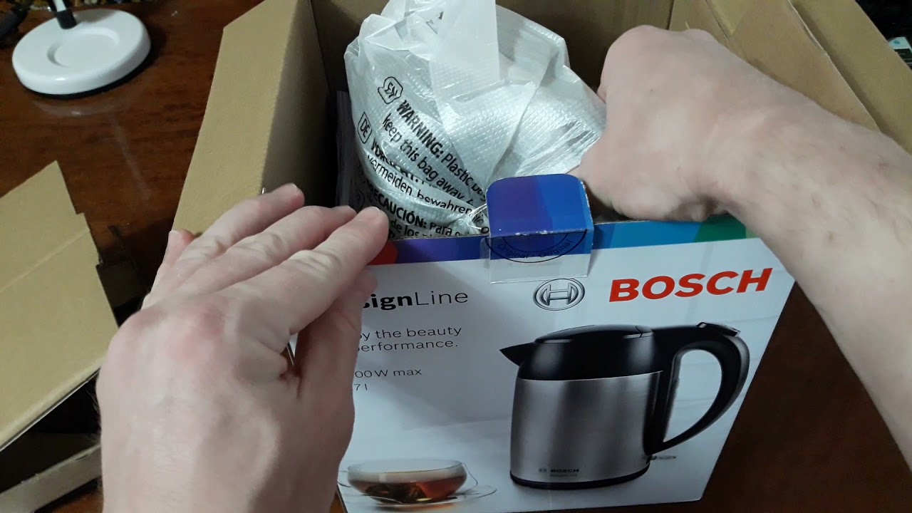 Обзор Электрочайник BOSCH TWK3P420 из Rozetka