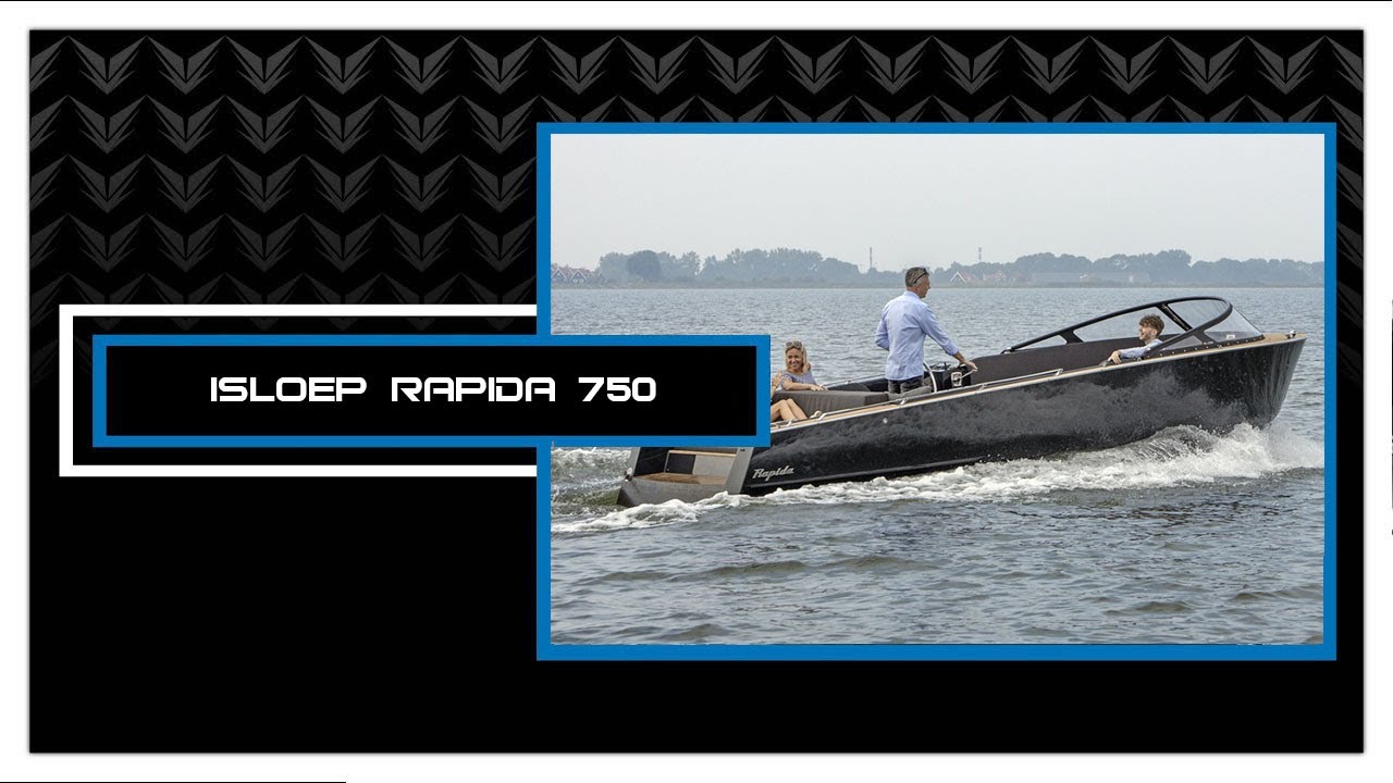 Isloep Rapida 750 #333 Sloep en tender videoblog