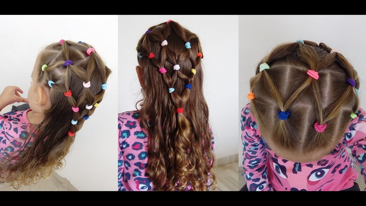 Penteado Infantil Fácil com Amarradinhos​