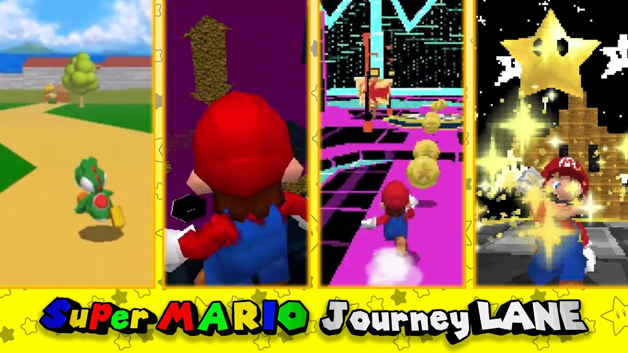 All Super Mario Journey Lane Trailers (2017-2021)
