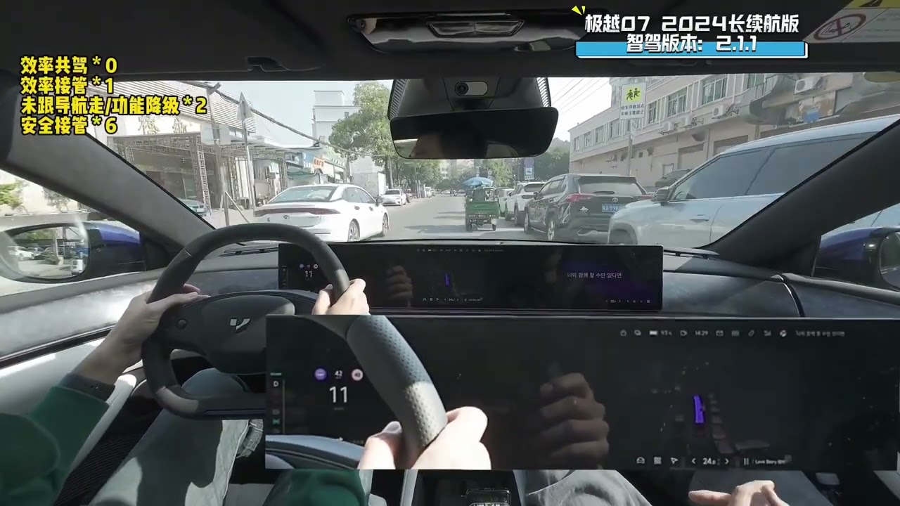 Jiyue&nbsp;极越 07 Autopilot Test: Can Baidu&rsquo;s Apollo Beat Tesla FSD? Brutal Real-World Challenges!