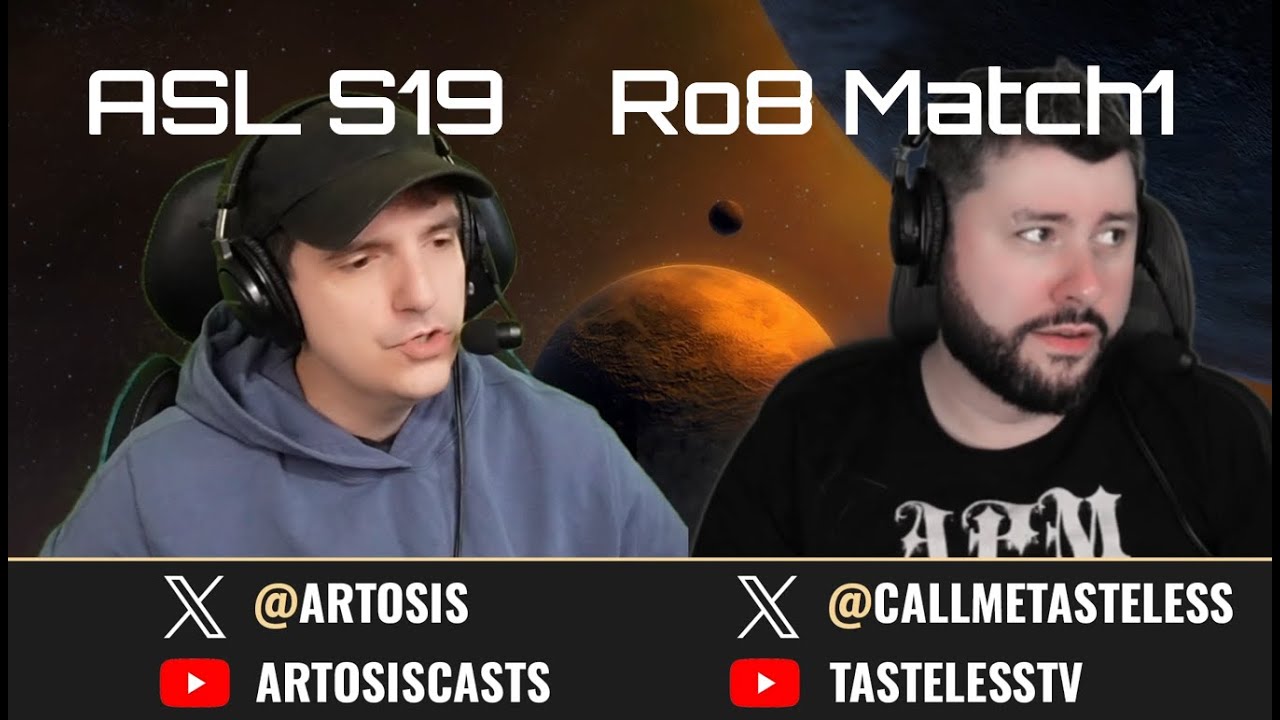 [ENG] ASL Season19 | RO.8 M1 Queen vs Best (Tastosis)