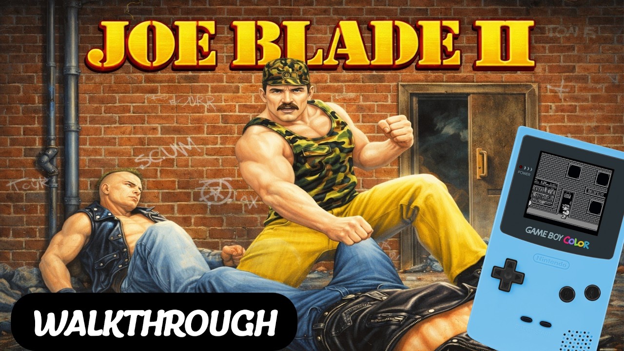 Joe Blade 2 - Game Boy Color Walkthrough video