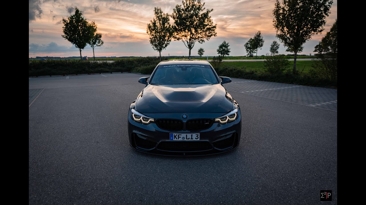 BMW F80 M3 SEDAN SUNSET DRIVE 4K