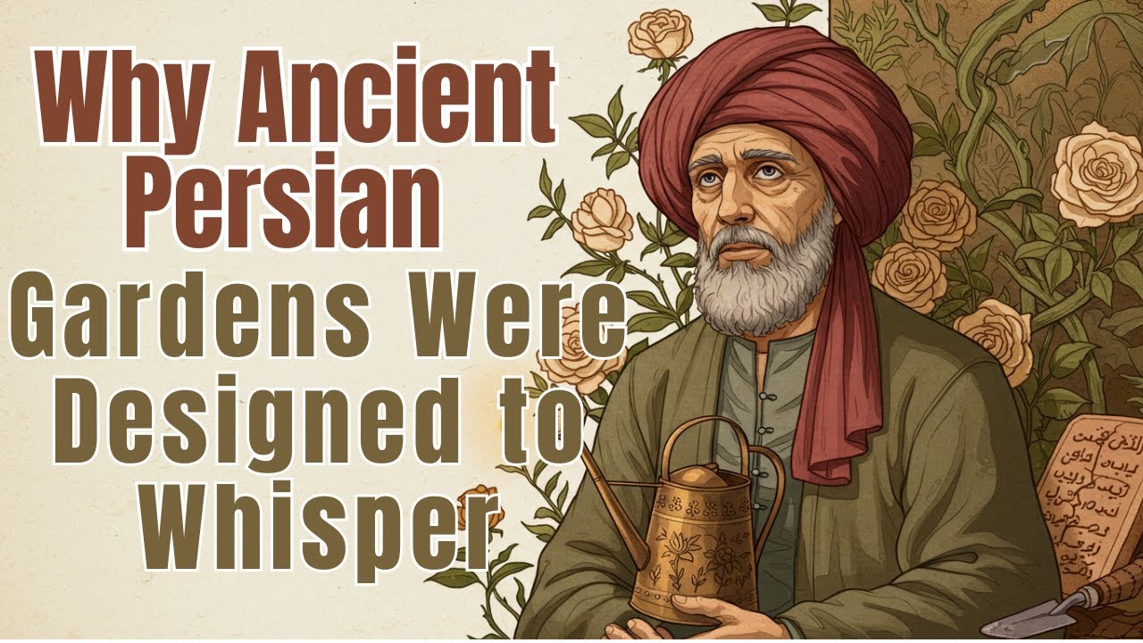 Boring History for Sleep - Why Ancient Persian Gardens Were Designed to Whisper  - Sleepy Scrolls