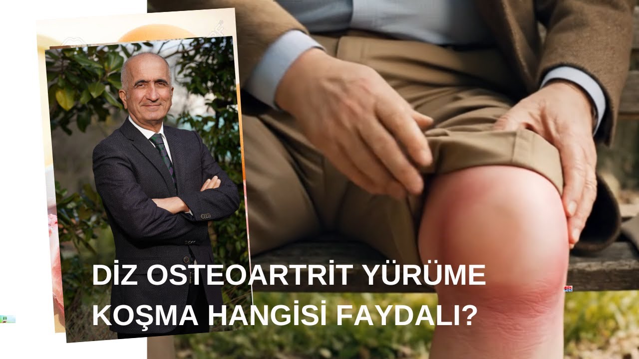 DİZİMDE ROMATİZMA (OSTEOARTRİT) VAR, NE YAPAYIM? YÜRÜMEK / KOŞMAK DİZ EKLEMİNİ BOZAR MI?