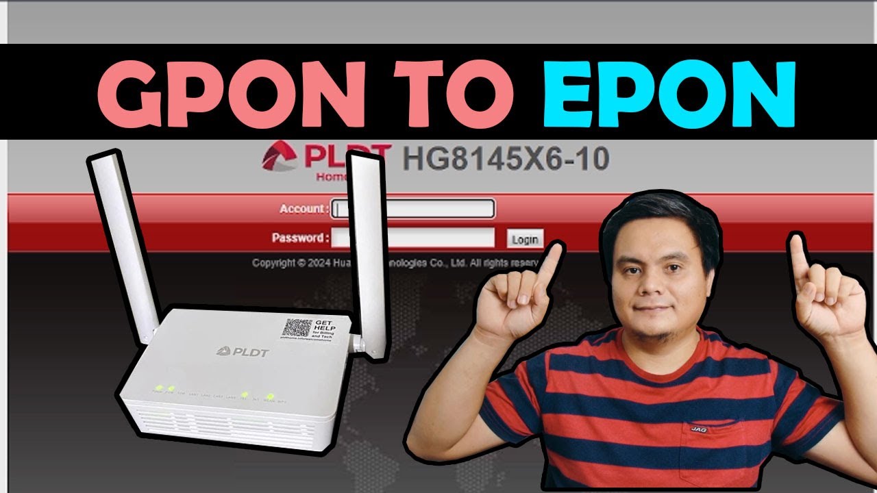 GANITO GAWING EPON SI GPON PLDT SA SIMPLENG PARAAN | HAY LE COMWORKS V.2