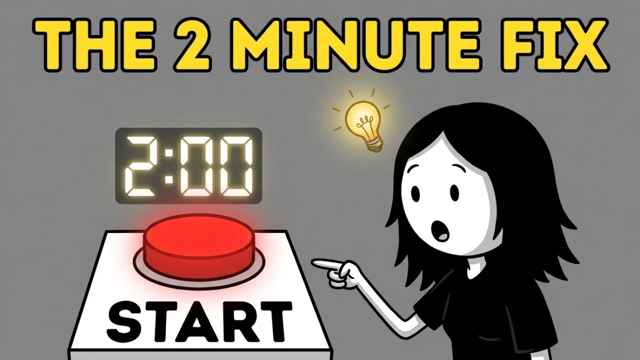 This is Why You Can't Start | The 2 Minute Fix