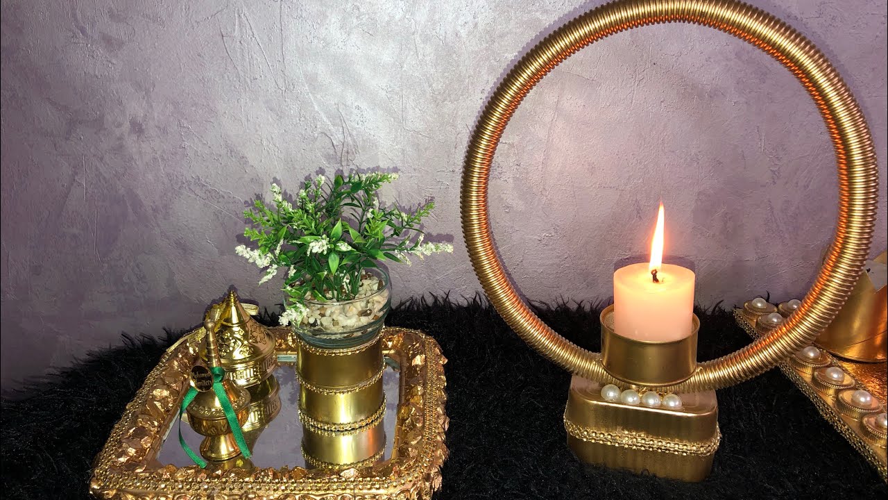 اصنعي ديكورات جميلة بنفسك لبيتك #إعادة تدوير#   Recyclage #