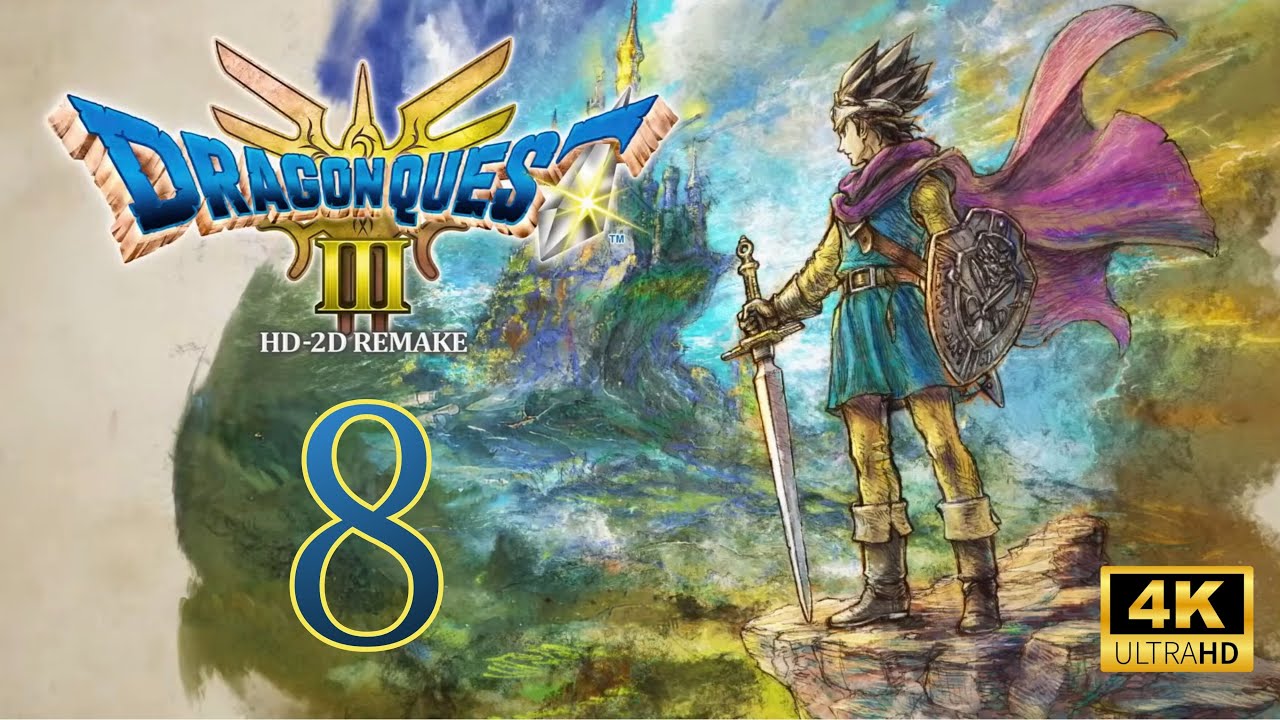 Dragon Quest III HD-2D -  Ep.8: Il monte Necrogond | No Commentary ITA [4K]