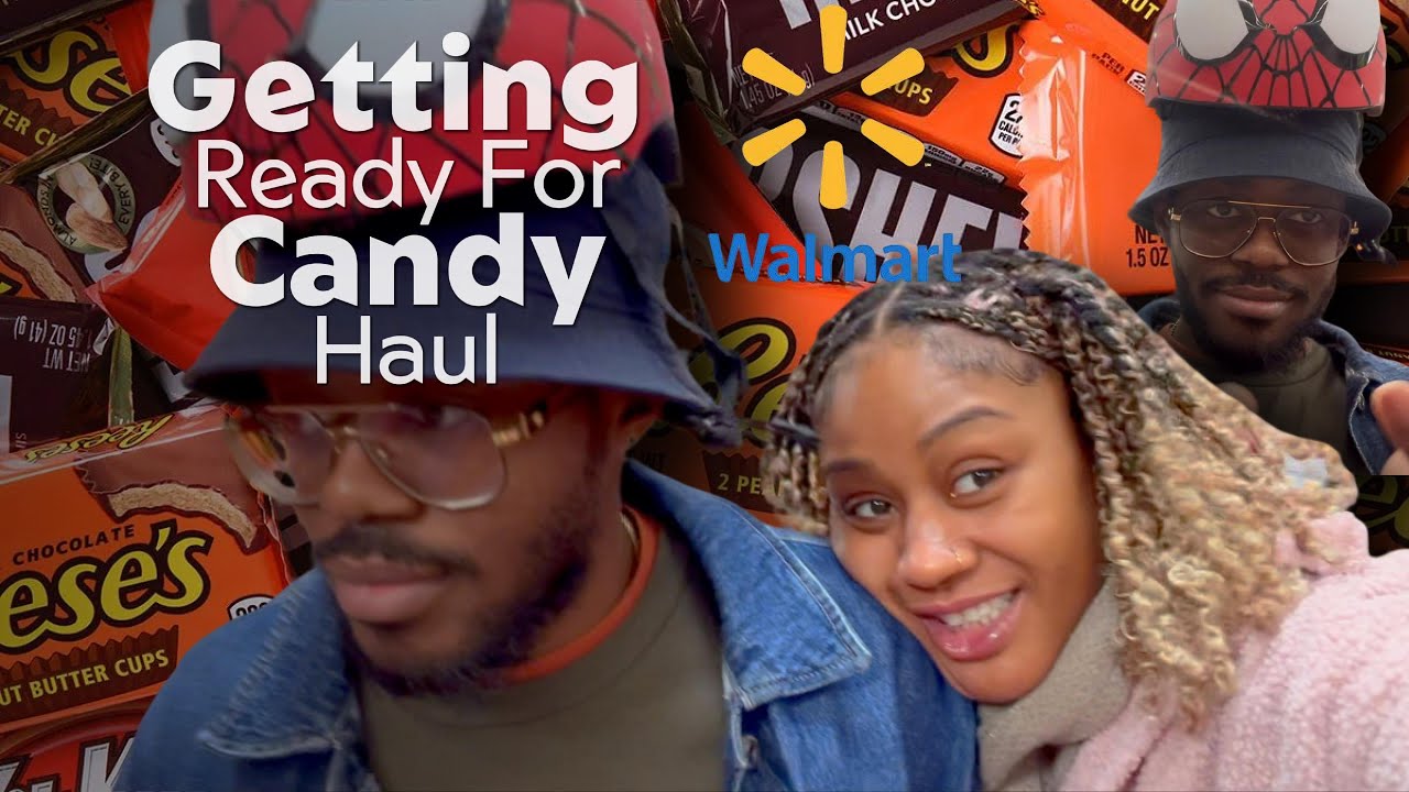 Getting Ready For #candyhaul at Walmart