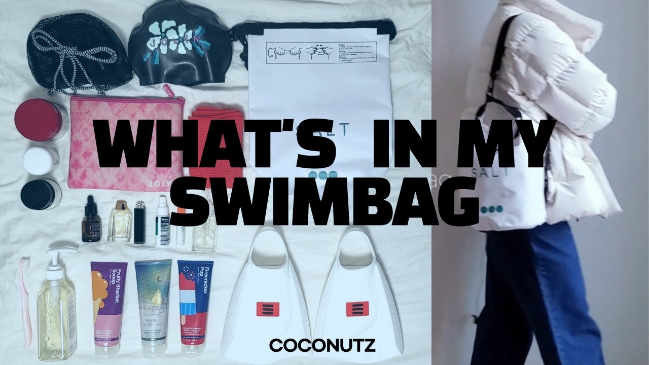 어쩜~다 찐템 꿀템들 지금 수영가방에 꼭 하나쯤은 있을걸요? what's in my swimbag