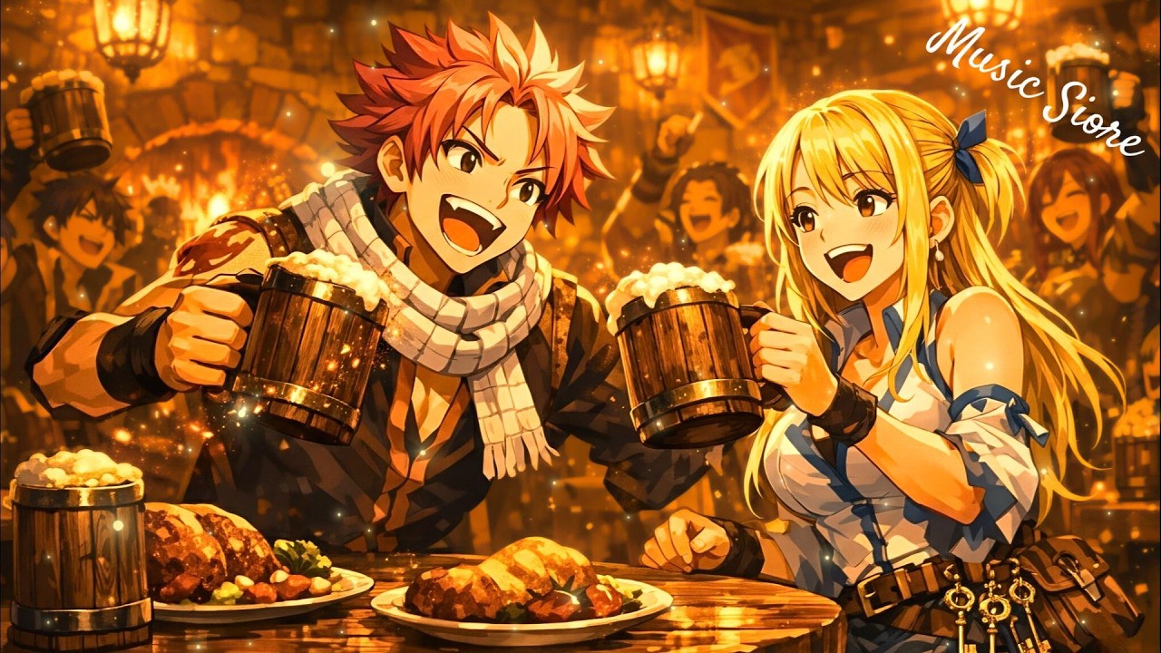 Anime Guild Tavern Celebration | Epic Fantasy Fiddle & Accordion