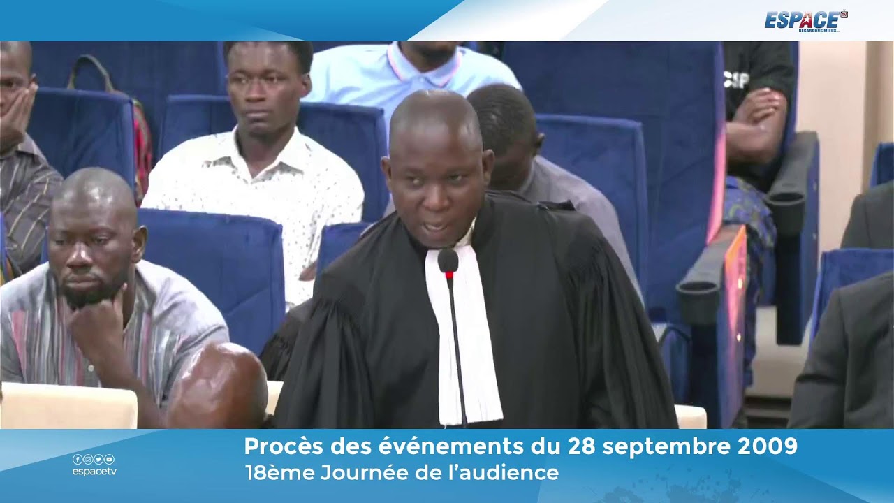 🔴 Procès du 28 Septembre - J18 - 14 Novembre 2022 (2ème Partie) • ESPACE TV GUINEE