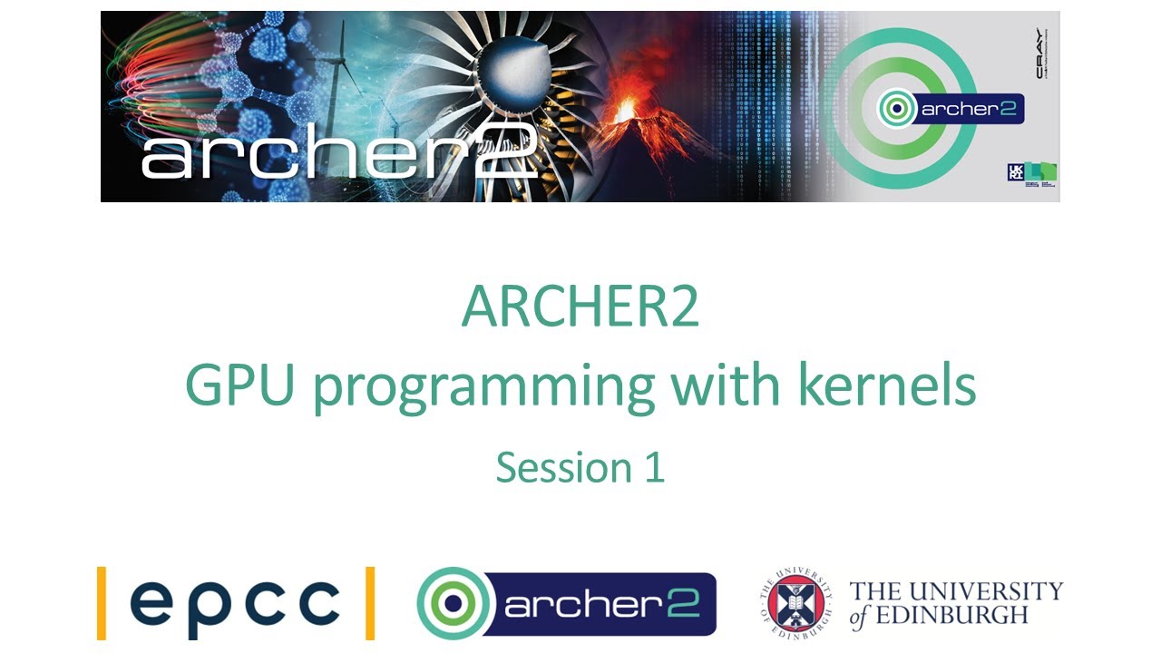 ARCHER2 GPU programming with kernels - session 1