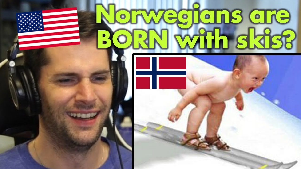 American Reacts to This is NORWAY (very funny)