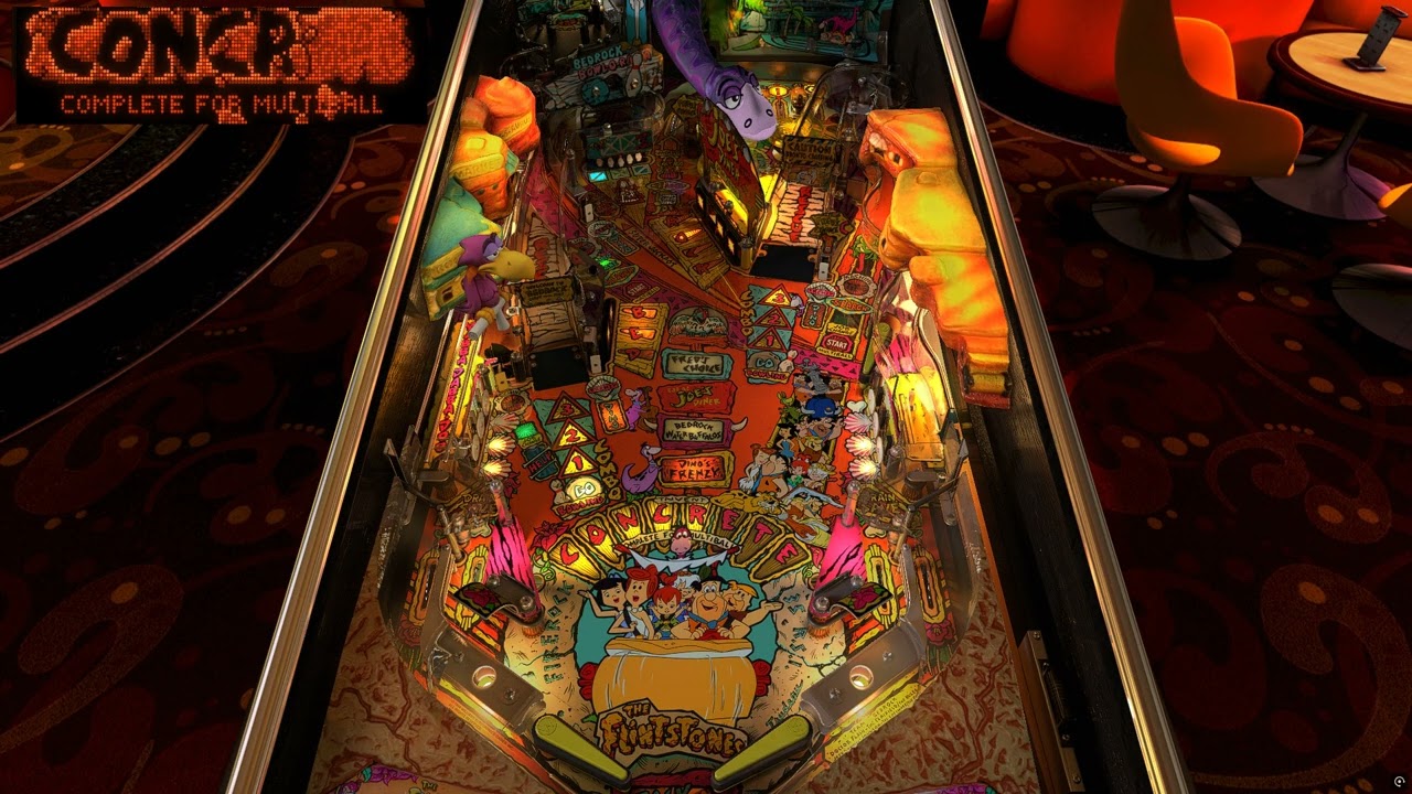 The Flintstones Cartoon SE Mod by PinballLizard - Pinball VPX