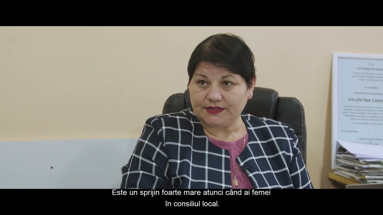 Valentina Carastan, primărița localității Slobozia Mare, raionul Cahul.