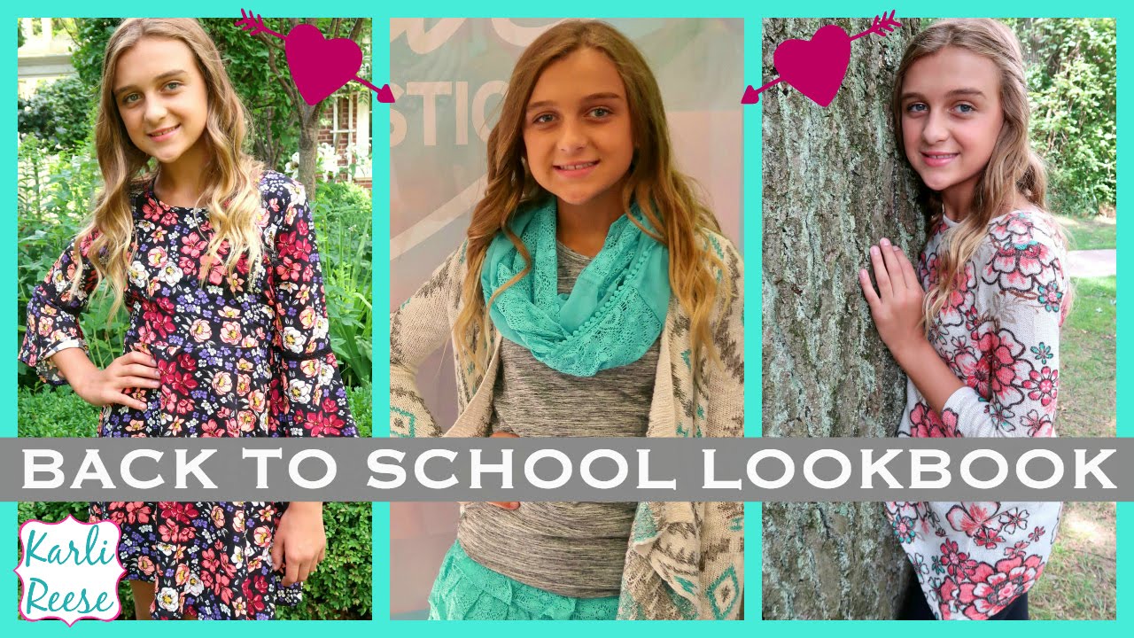 HUGE JUSTICE BACK TO SCHOOL HAUL & LOOKBOOK  *** and GIVEAWAY***