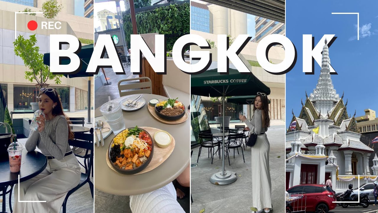 VLOG#2 | Bangkok Before Quake | Bike Tour & Architecture of Thailand | Thai Weekend ♡
