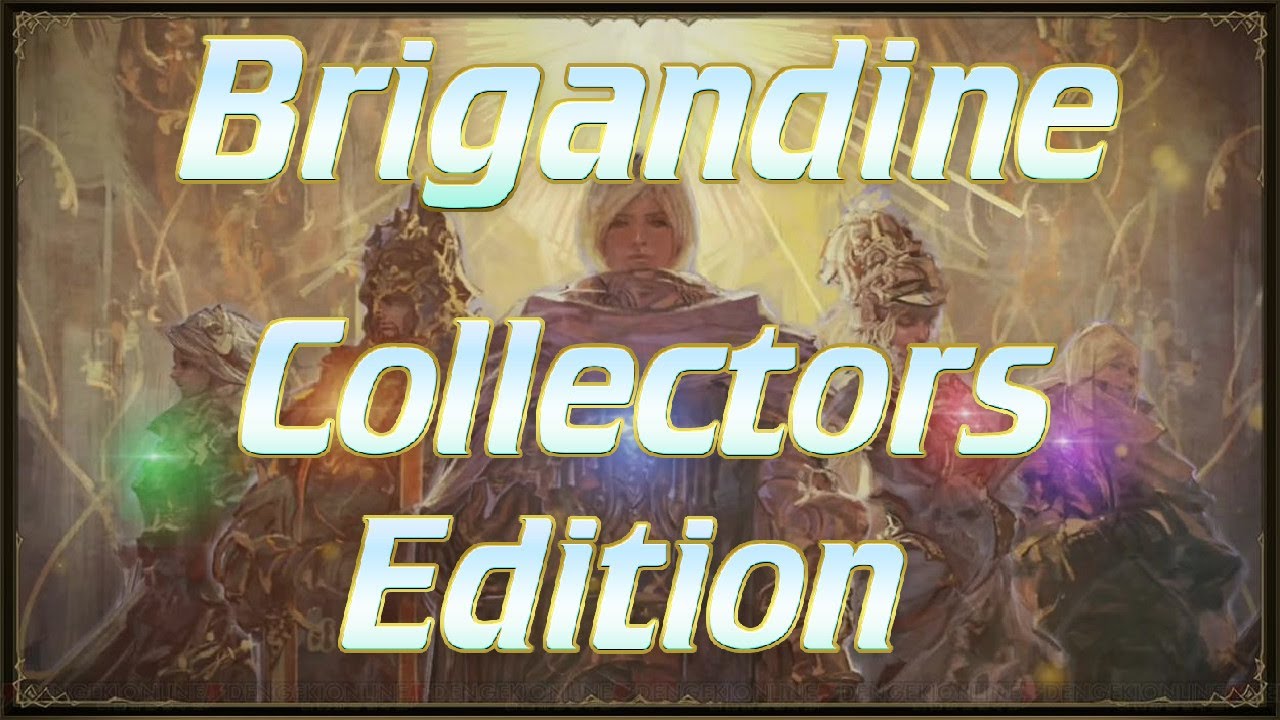 BRIGANDINE COLLECTORS EDITION OUT MAY 1ST!! - Brigandine The Legend of Runersia Nintendo Switch 2020