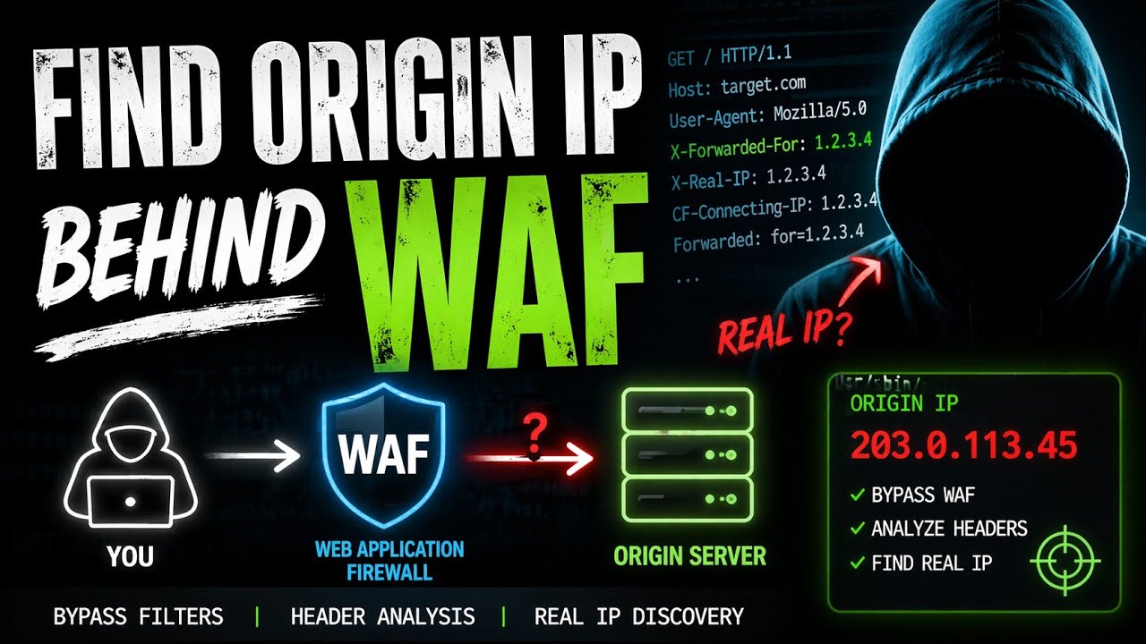 Mastering Origin IP Discovery Behind WAF | 11+ method