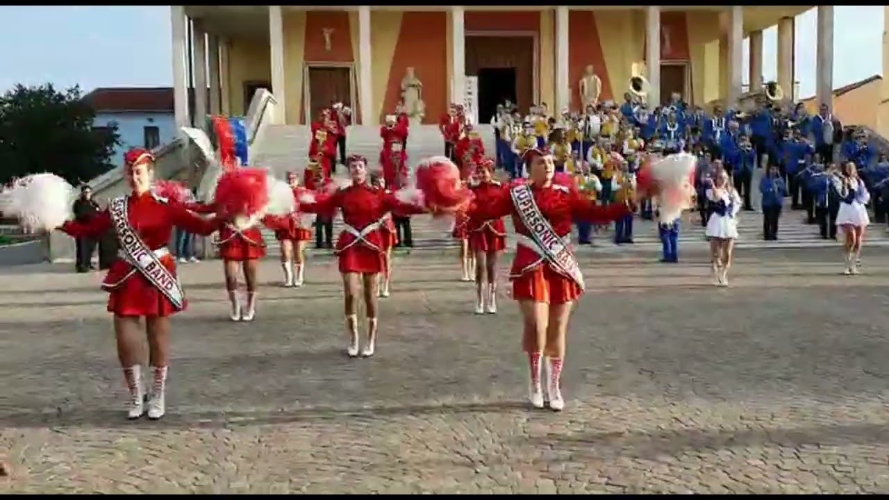 Festival bande musicali e majorettes a Povegliano veronese
