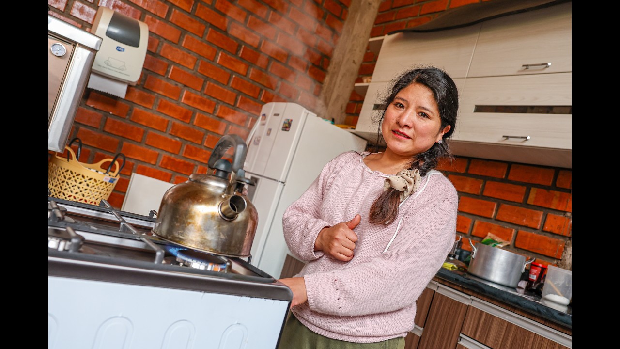 Las familias cusqueñas ya están disfrutando de los beneficios del gas natural.