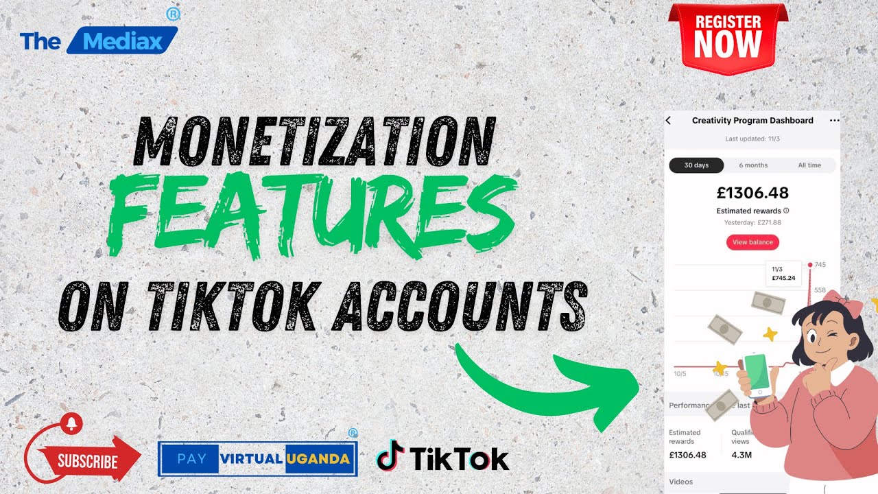 Функции монетизации на международных аккаунтах TikTok ✅