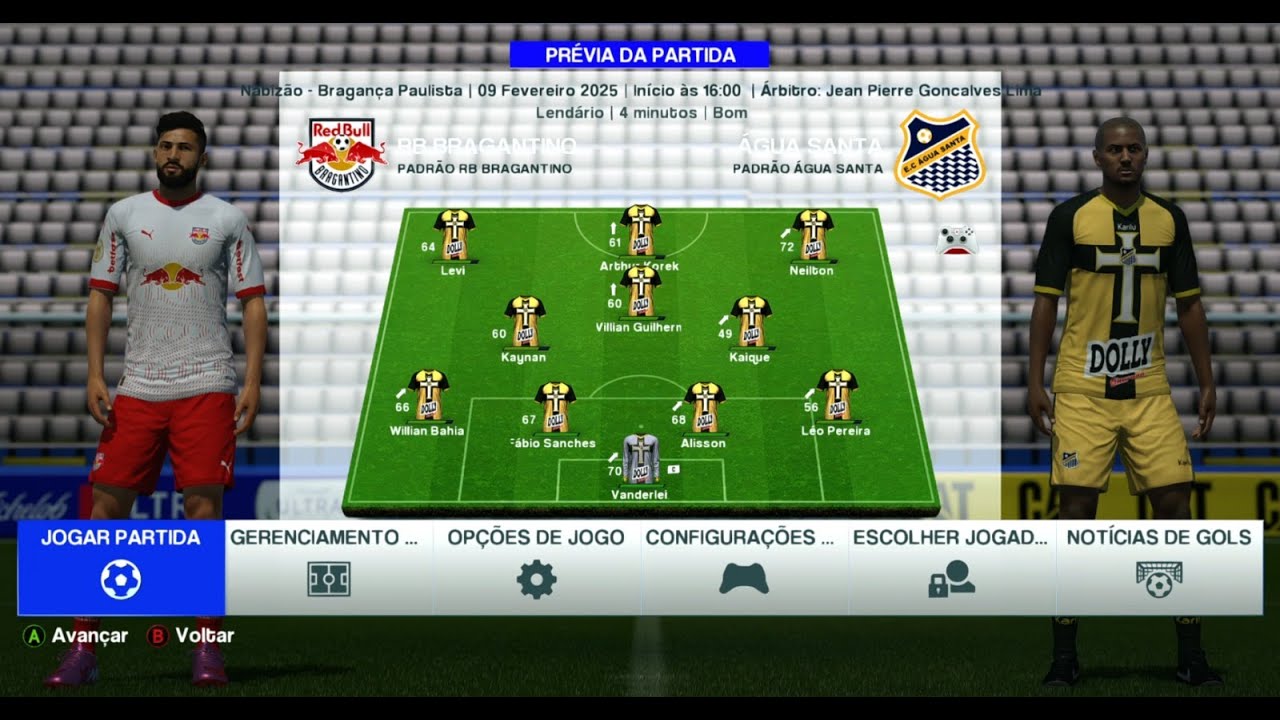 #10- MODO CARREIRA FIFA 16 - ÁGUA SANTA - FIFA FRIENDS PLUS! PREMIUM V8