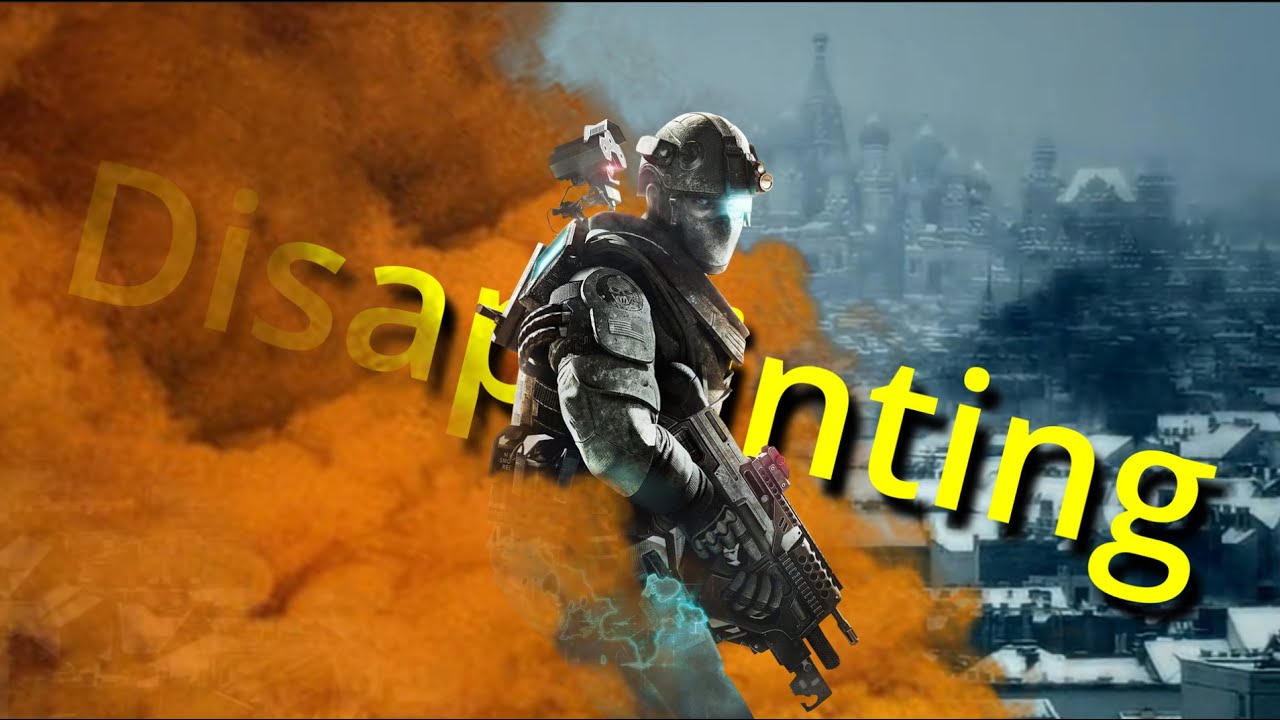 Ghost Recon Future Soldier's Campaign is Disappointing..