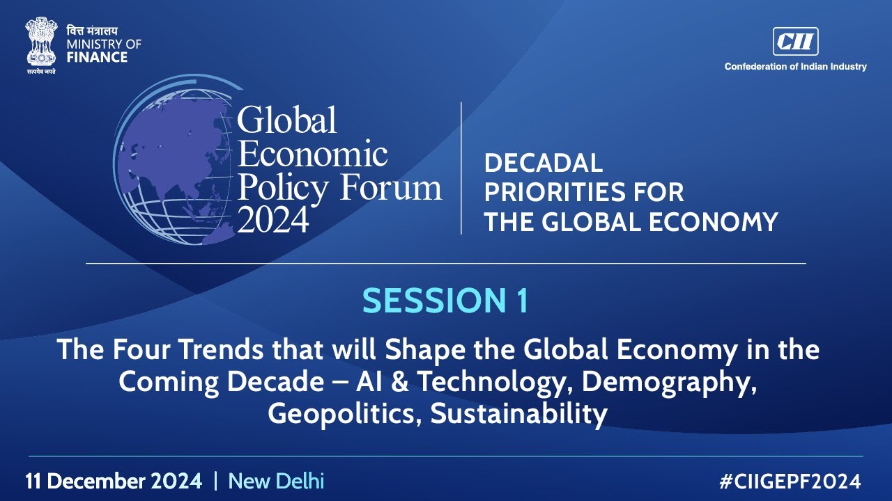 Session 1 | Global Economic Policy Forum 2024