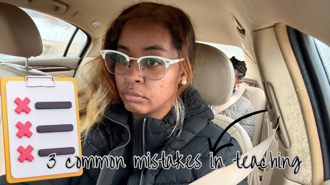 3 распространённые ошибки в преподавании...