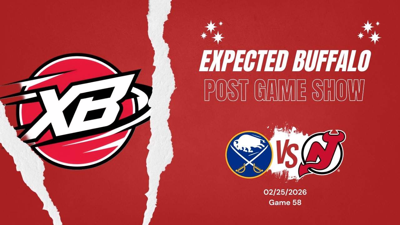 Expected Buffalo Postgame Show - Sabres vs Devils | Game 58