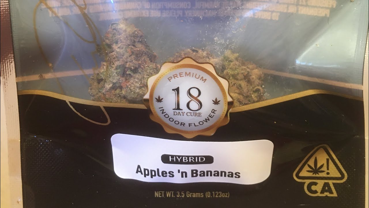 Strain review MADCOW apples and bananas