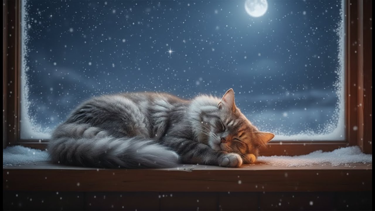 Relaxing Sleep Music for Cats 💤 | Gentle Cozy Instrumental